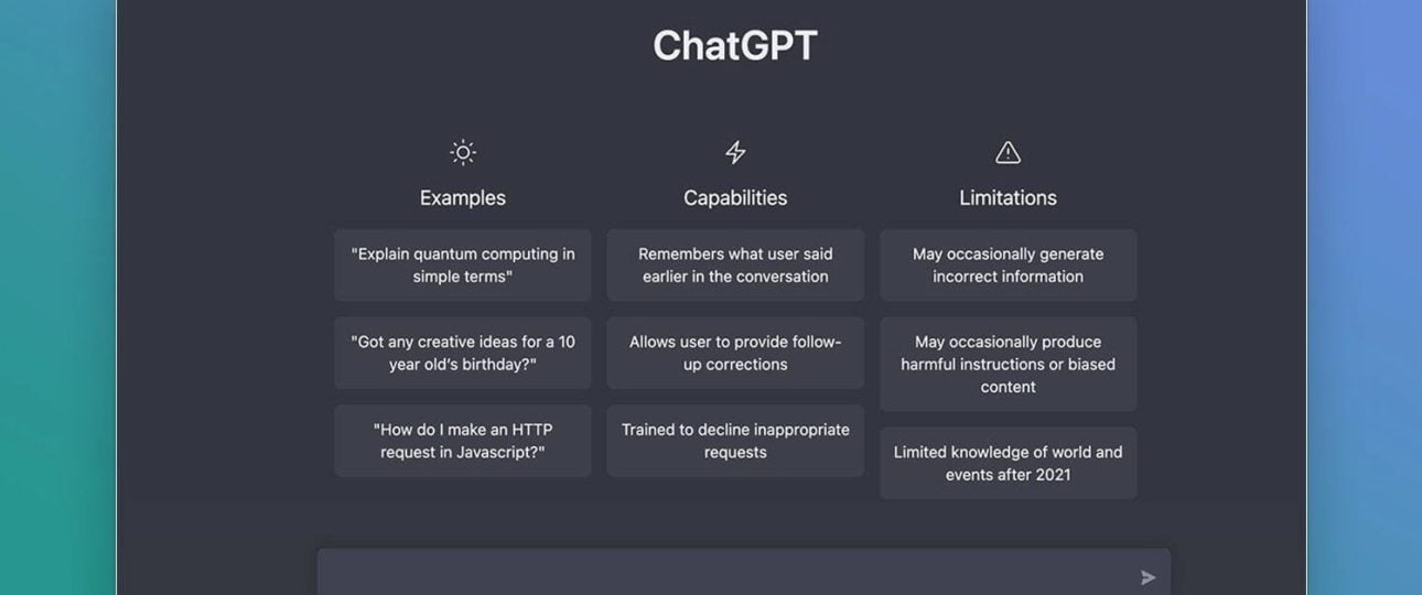 What is ChatGPT